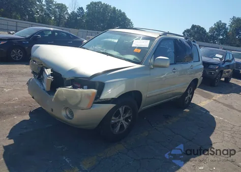 2003 Toyota Highlander V6 from USA, damaged, VIN JTEGF21AX30105659